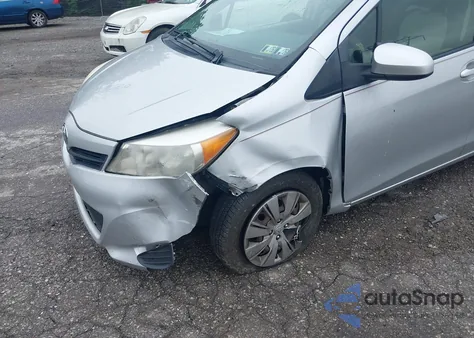 2013 Toyota Yaris L/Le/Se из США, поврежденный, VIN JTDKTUD33DD559701